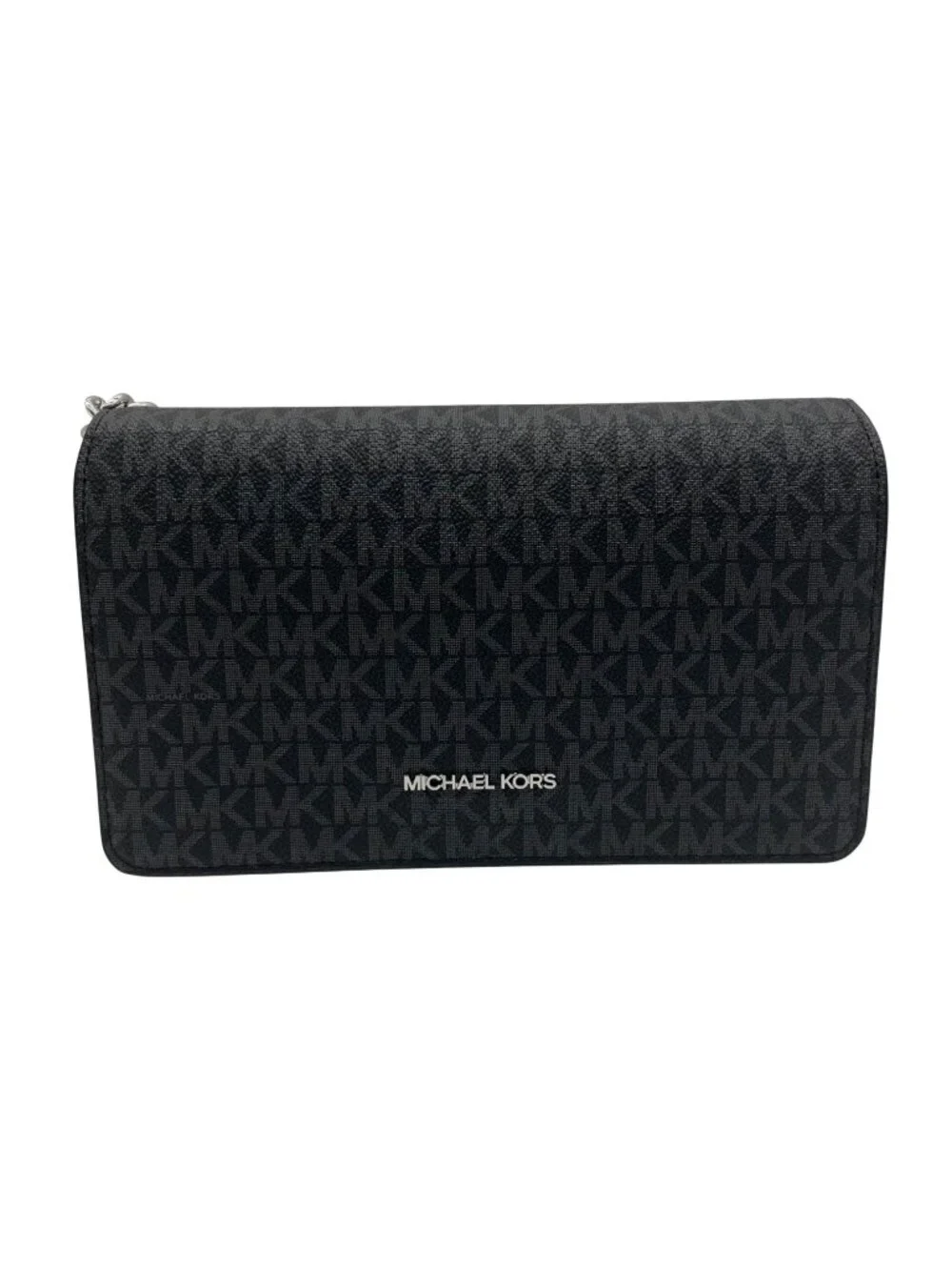 Michael Kors Black Jet Set Signature Logo Crossbody Bag